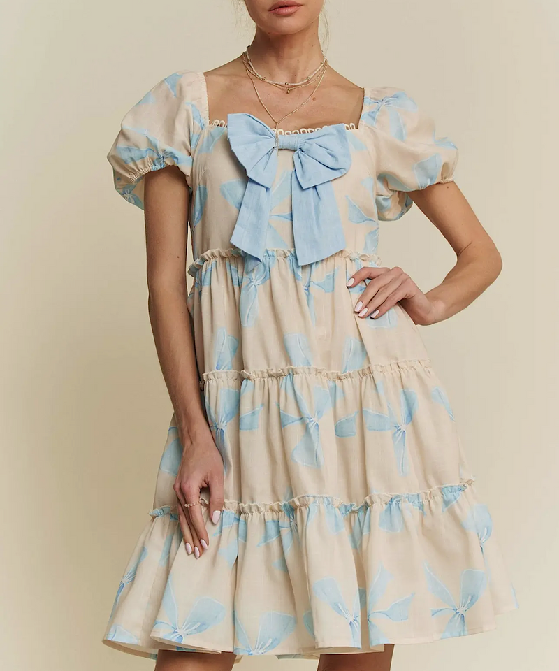 The Dani Bow Babydoll Dress