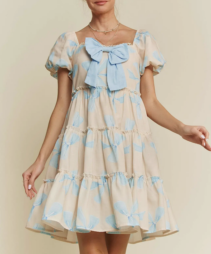 The Dani Bow Babydoll Dress