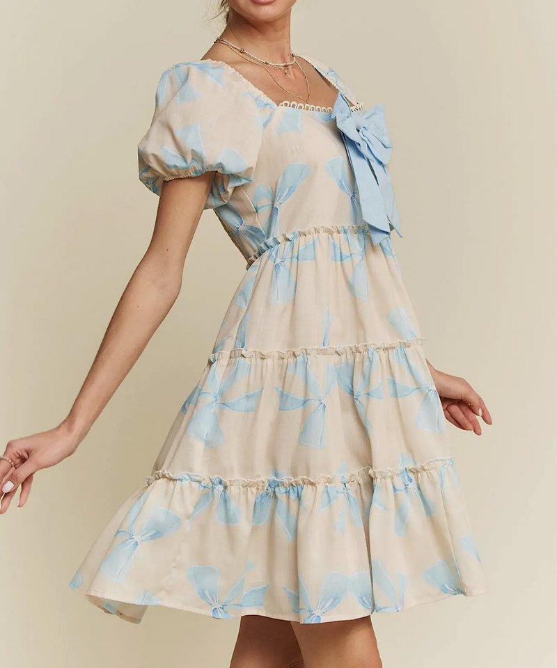 The Dani Bow Babydoll Dress