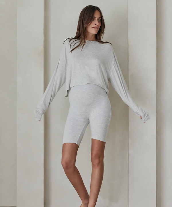 BUMPSUIT: The Short (Heather Grey)