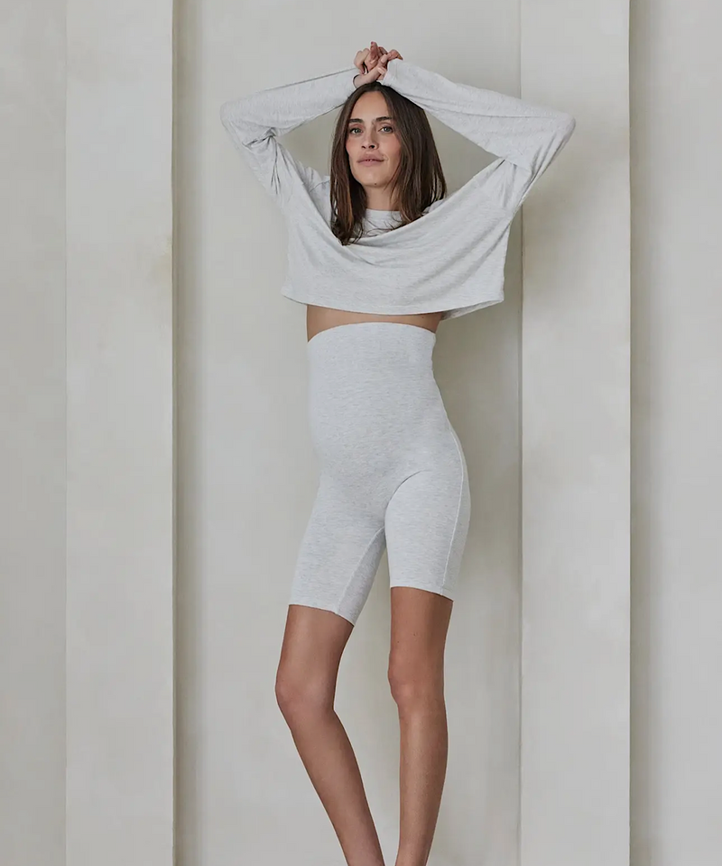 BUMPSUIT: The Short (Heather Grey)