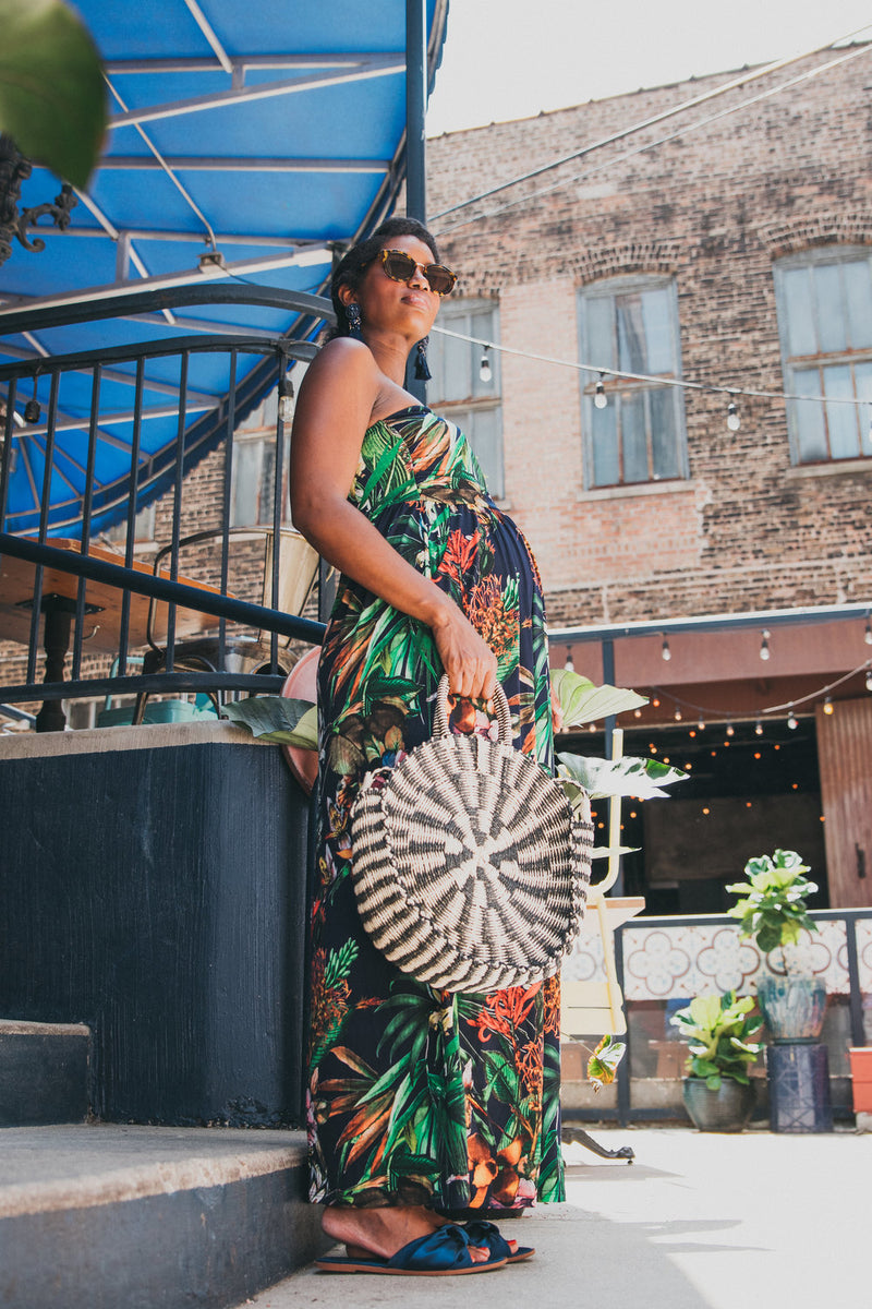 The Camila Maternity Maxi Dress