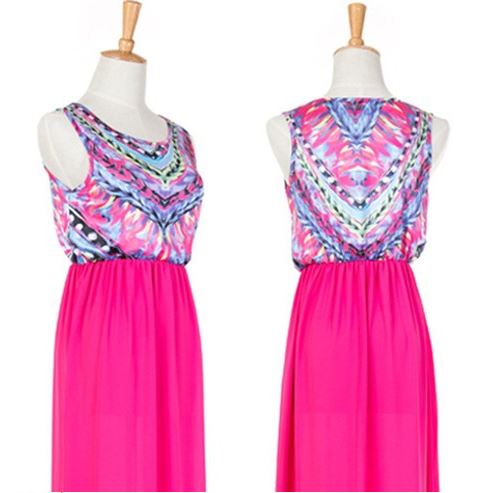 The Alessia Beach Maternity Maxi Dress