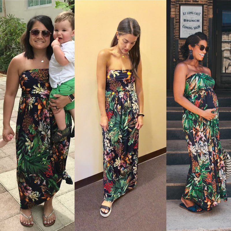 The Camila Maternity Maxi Dress