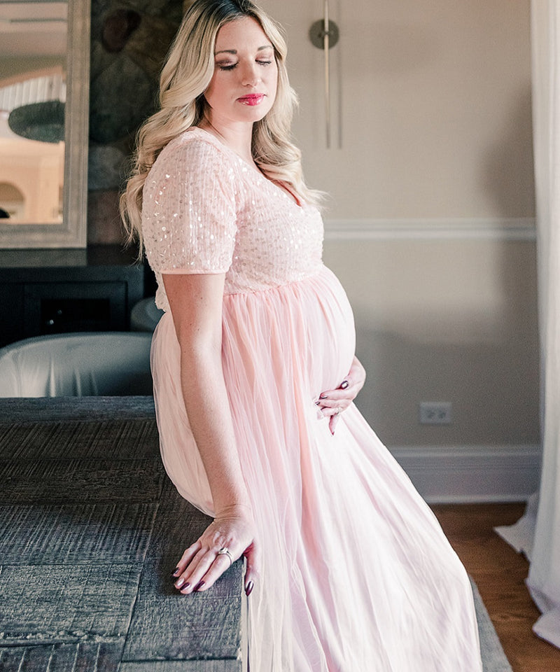 The Eloise Sequin Gown
