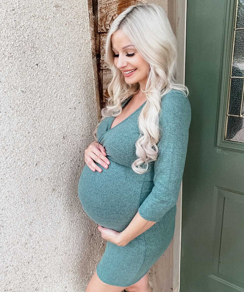 The Gabbie Maternity & Nursing Dress