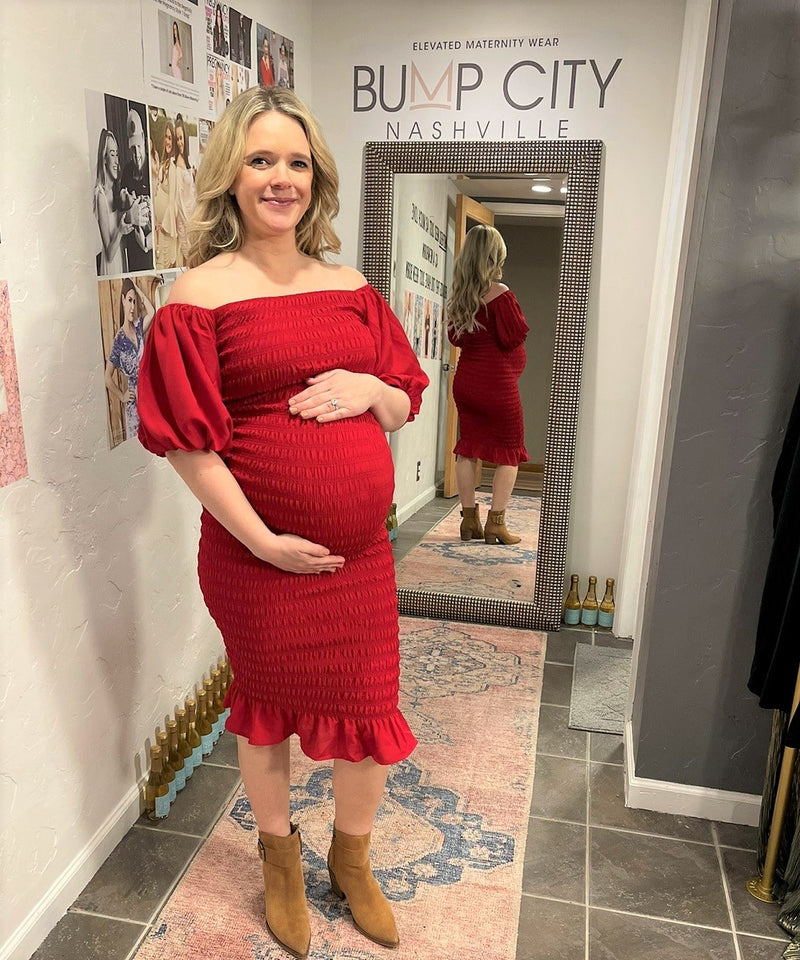 The Vivenne Dress (Siren Red)