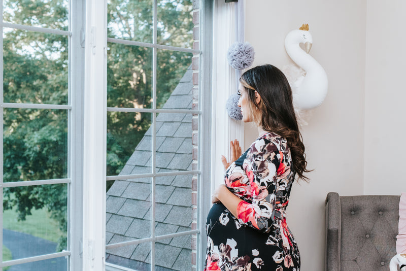The Maria Maternity Maxi Dress