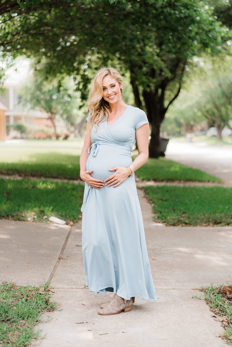 The Skylar Maternity Maxi Dress