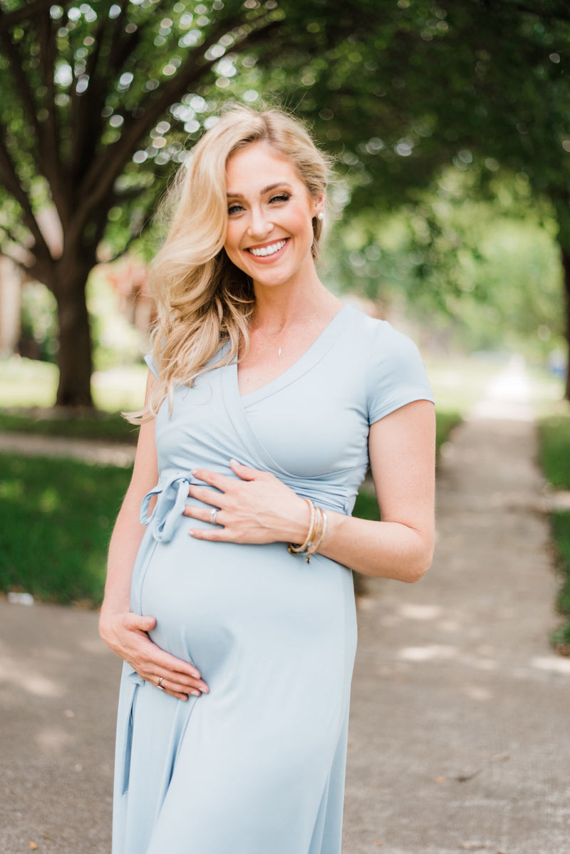 The Skylar Maternity Maxi Dress