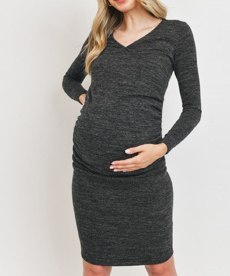 The Tara Fitted Sweater Dress