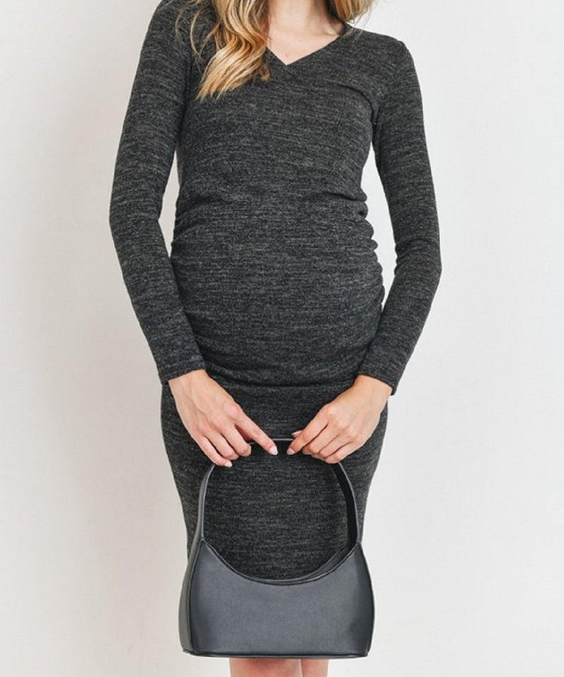 The Tara Fitted Sweater Dress