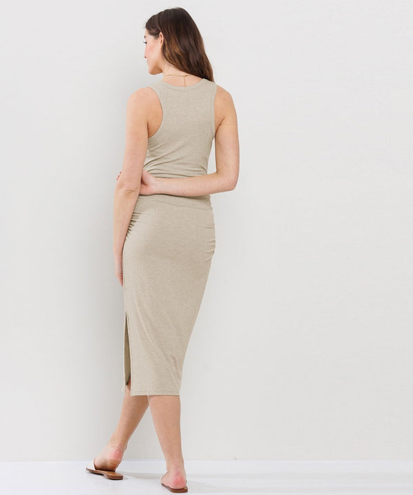 The Bodycon Tank Dress (Taupe)