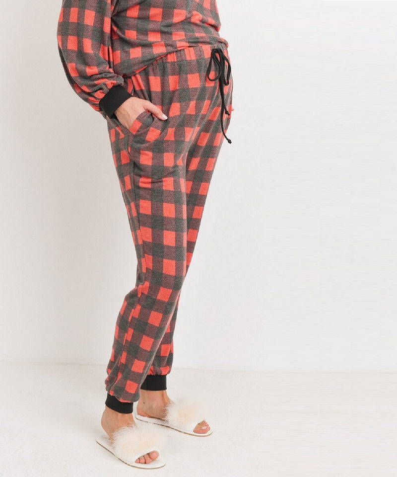 The Flannel Sweatpant Set
