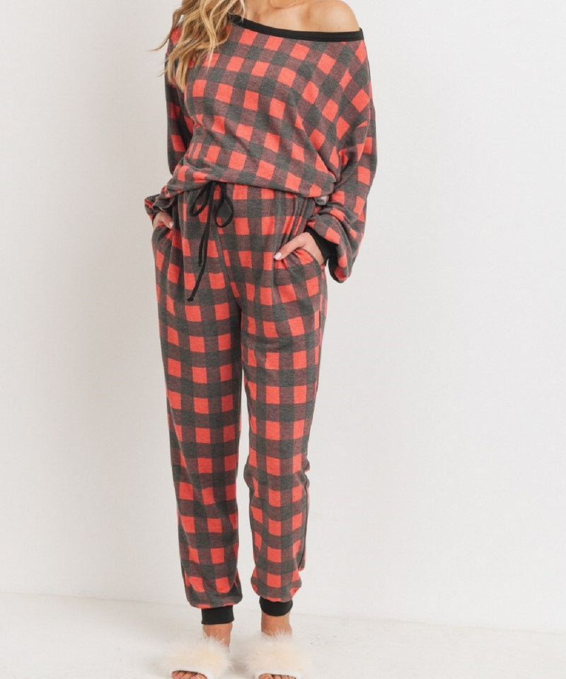 The Flannel Sweatpant Set