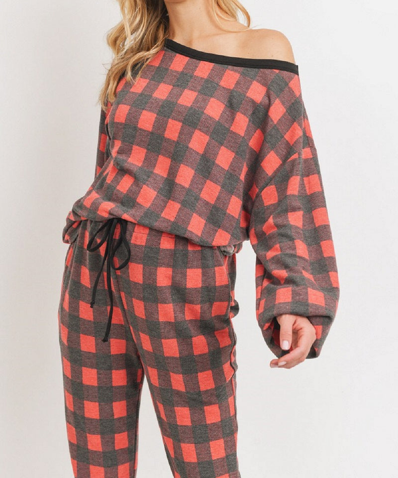 The Flannel Sweatpant Set
