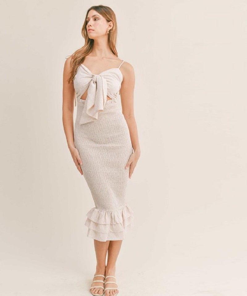 The Frida Smocked Bow Dress