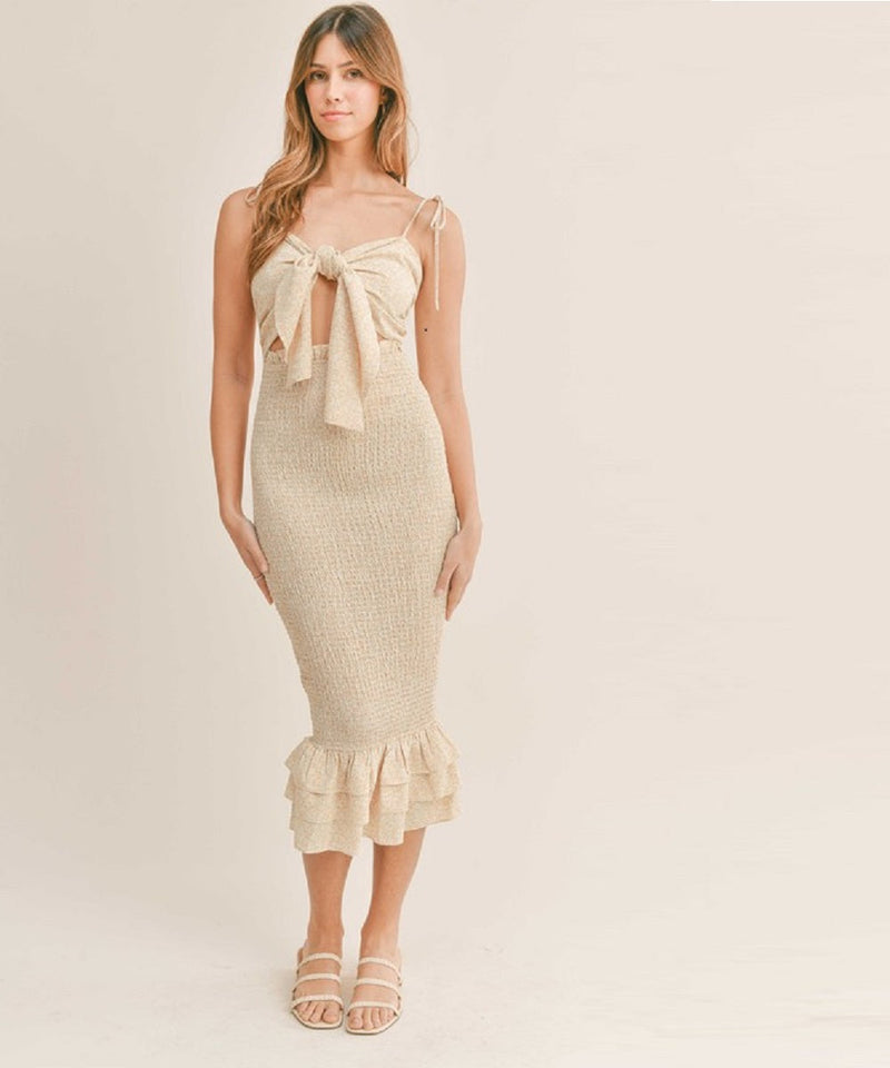 The Frida Smocked Bow Dress