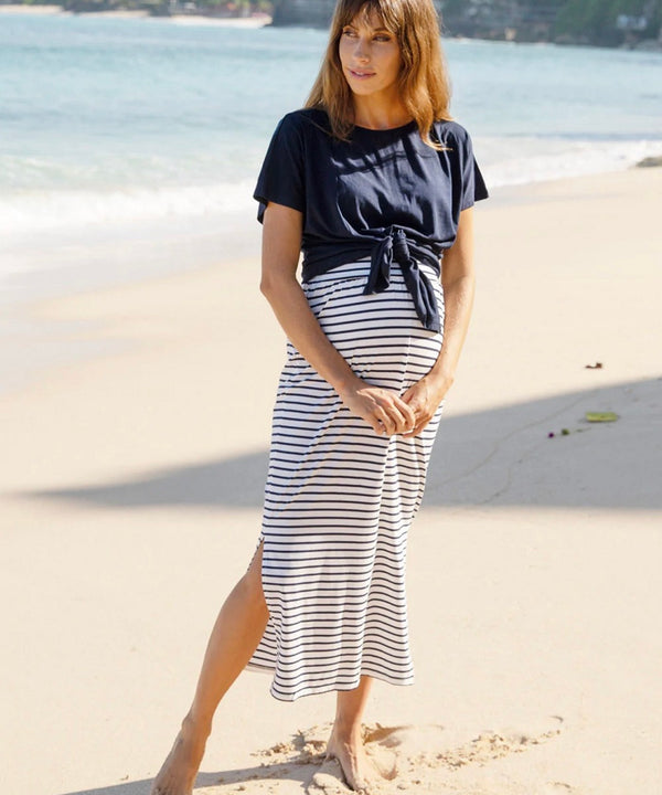 The Nautical Stripe Maxi