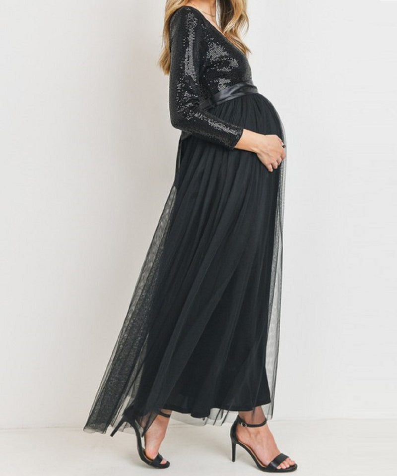 The Rowan Sequin Gown